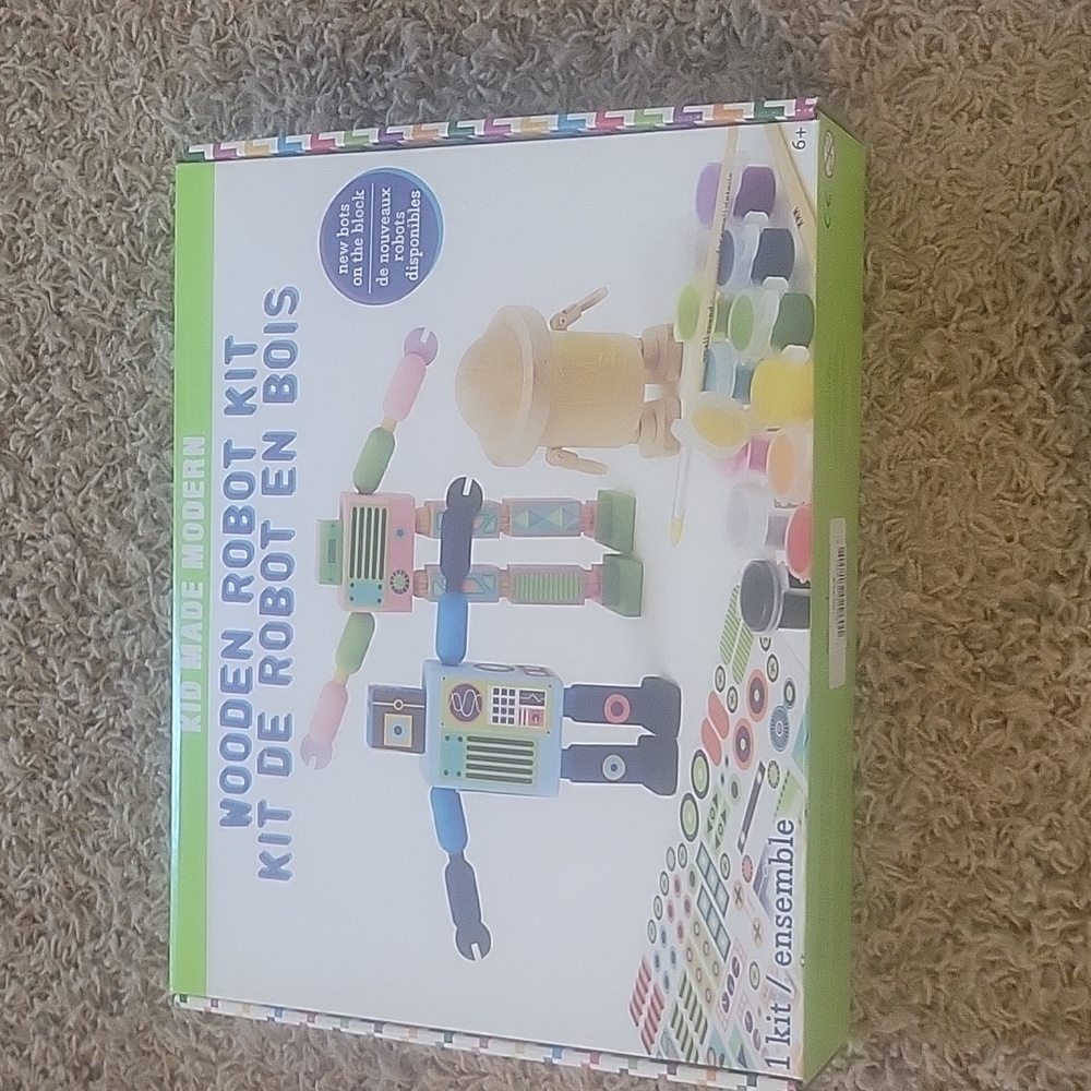 7/$25 Wooden Robot Kit